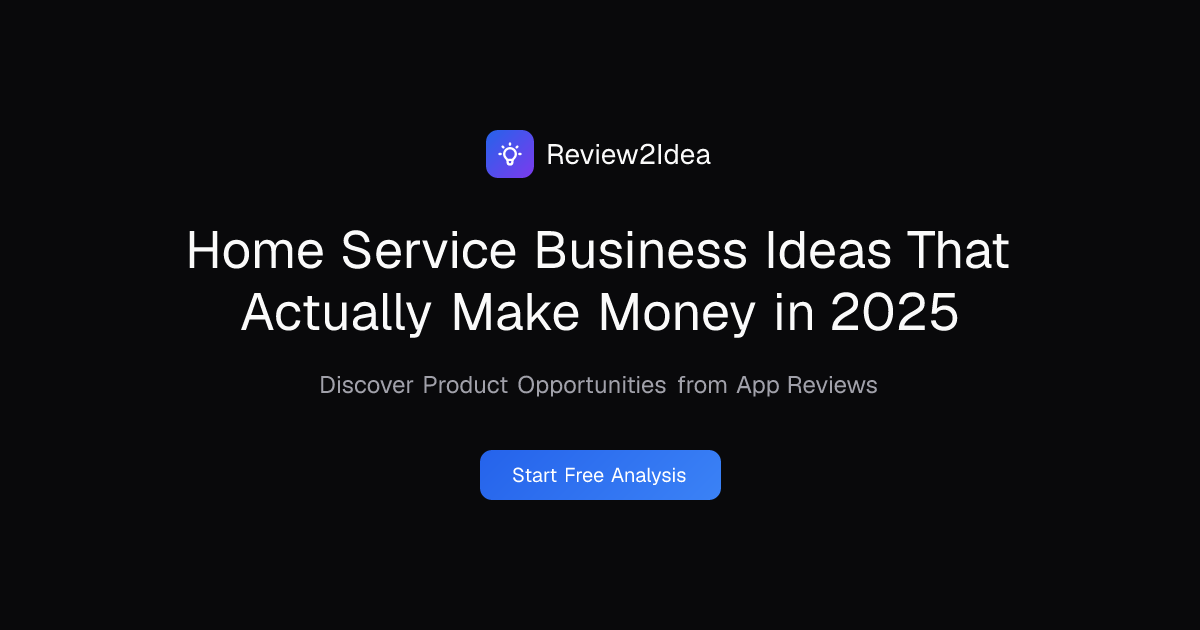 Home Service Business Ideas That Actually Make Money in 2025